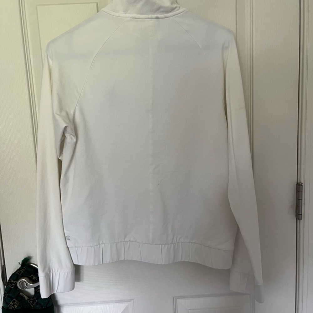 Women's White Jacket Adidas Golf